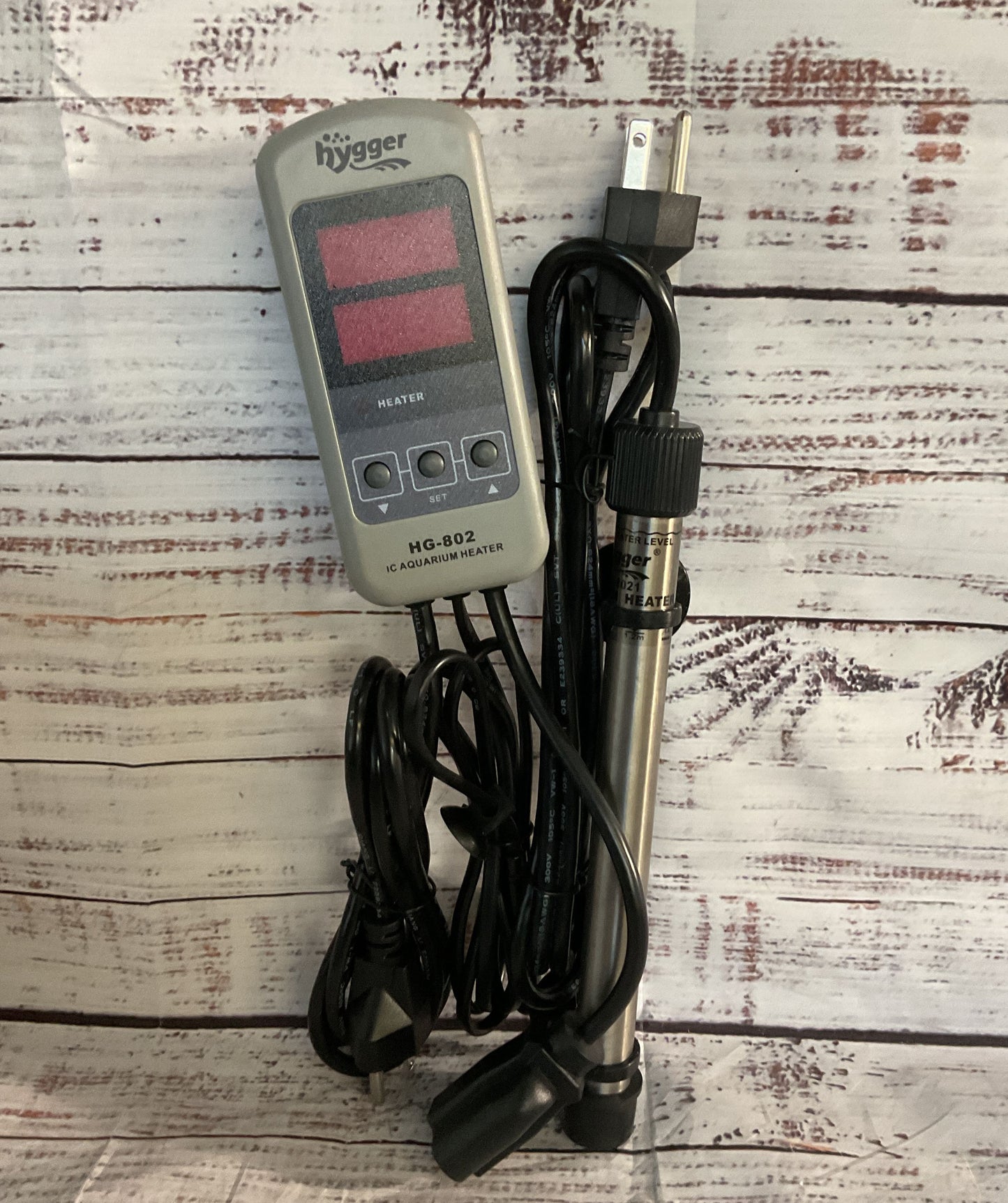 Hygger HG-802 50W Pinpoint Saltwater Aquarium Heater IC Temp Controller