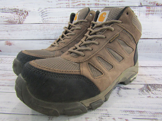 Carhartt Women's Brown Lightweight Work Hiker Boots Size 9 CWH4420