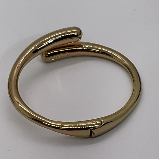 BAUBLEBAR Gold Tone Hinge Bangle Bracelet