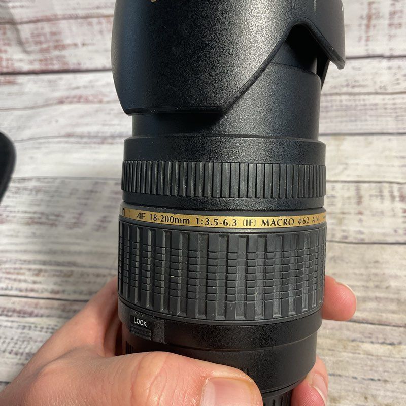 Tamron Aspherical LD XR Di II Black Camera Zoom Lens w/ Tiffen UV Protector