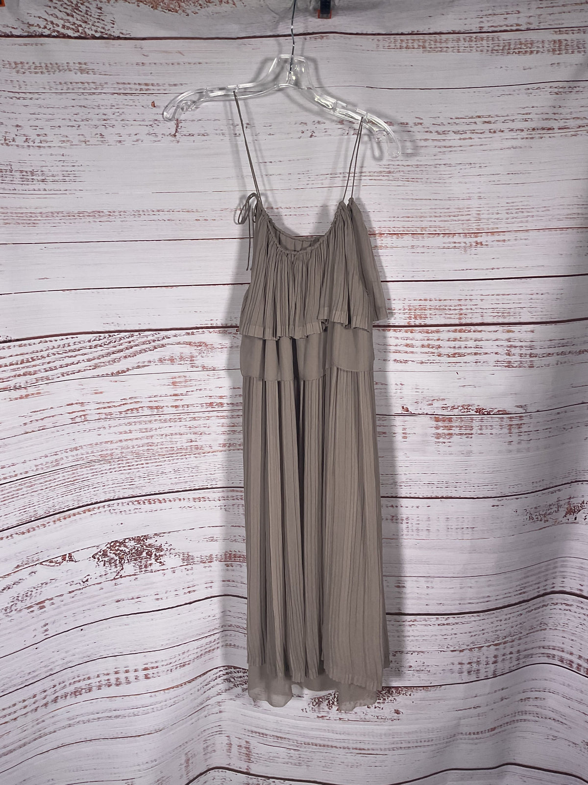 Ports 1961 Taupe Light Mini Dress - Size 10