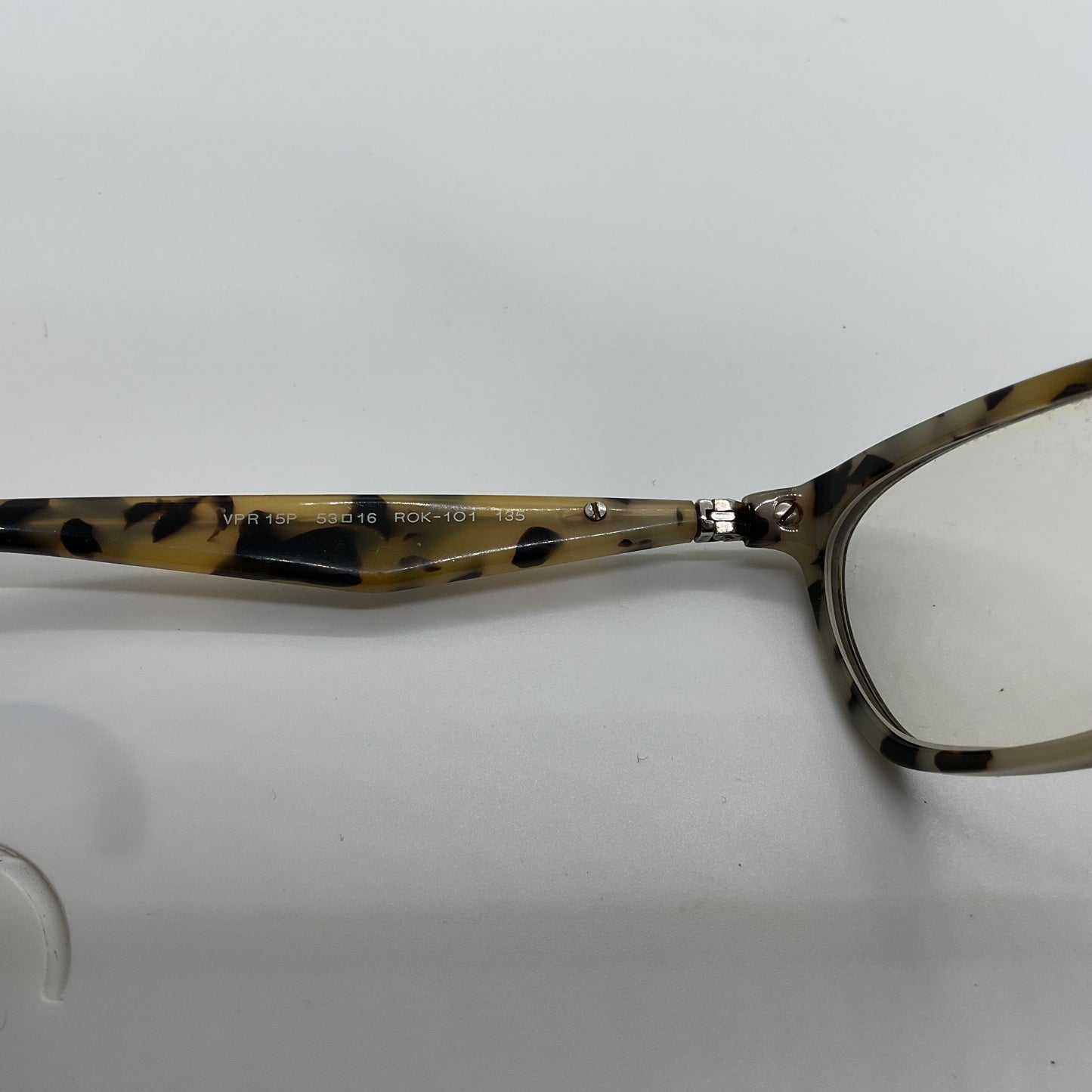 PRADA VPR15 ROK101 Women's Tortoise Eyeglasses- 53[ ]16 135 (FRAMES ONLY)