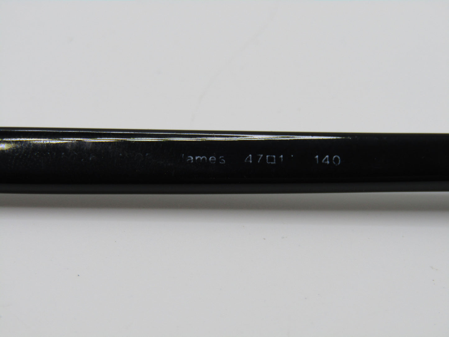 Oliver Peoples James Black Rectangular Eyeglasses Frame Hand Crafted in Italy