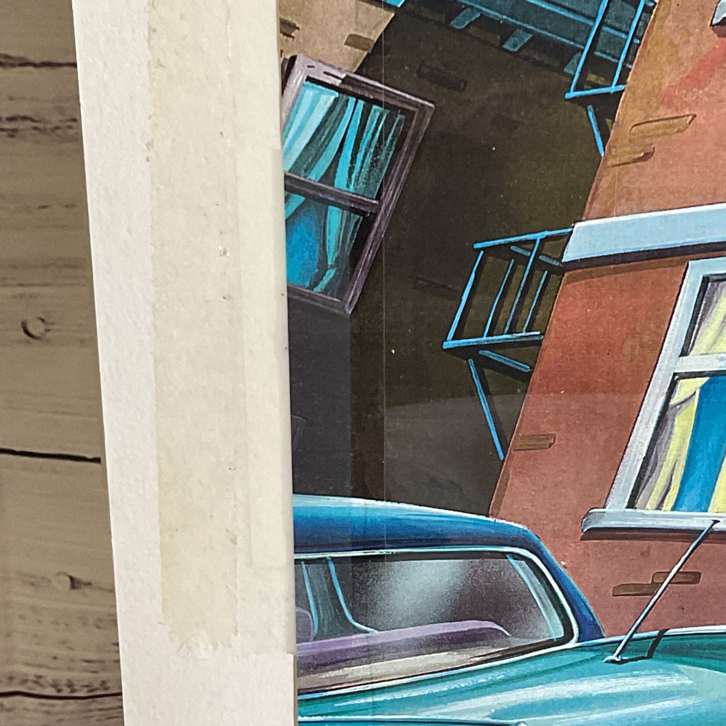 Signed CRAIG BARTLETT "Hey Arnold" Handpainted Cell Overlay Litho Print