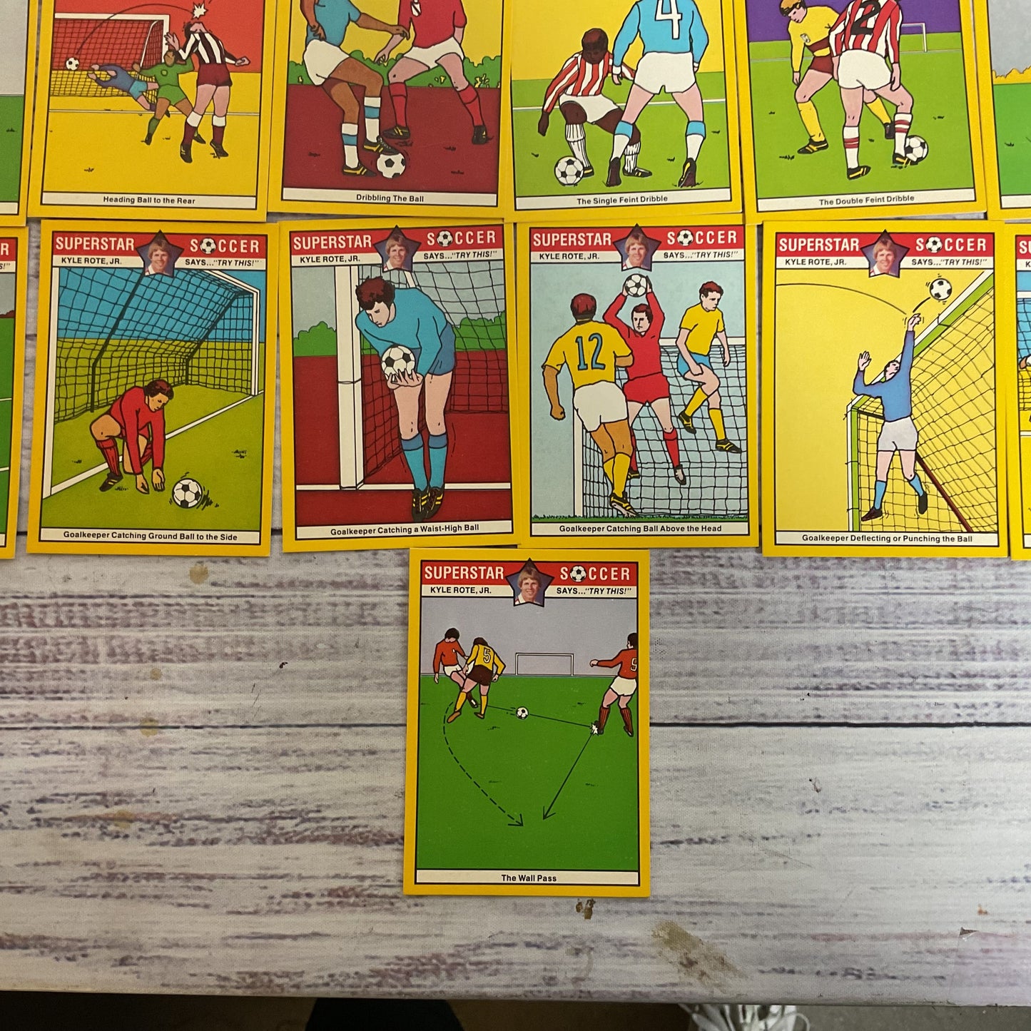 BEL-ART Colonial Bread KYLE ROTE JR. SAYS Soccer Trading Cards- LOT OF 5,500+