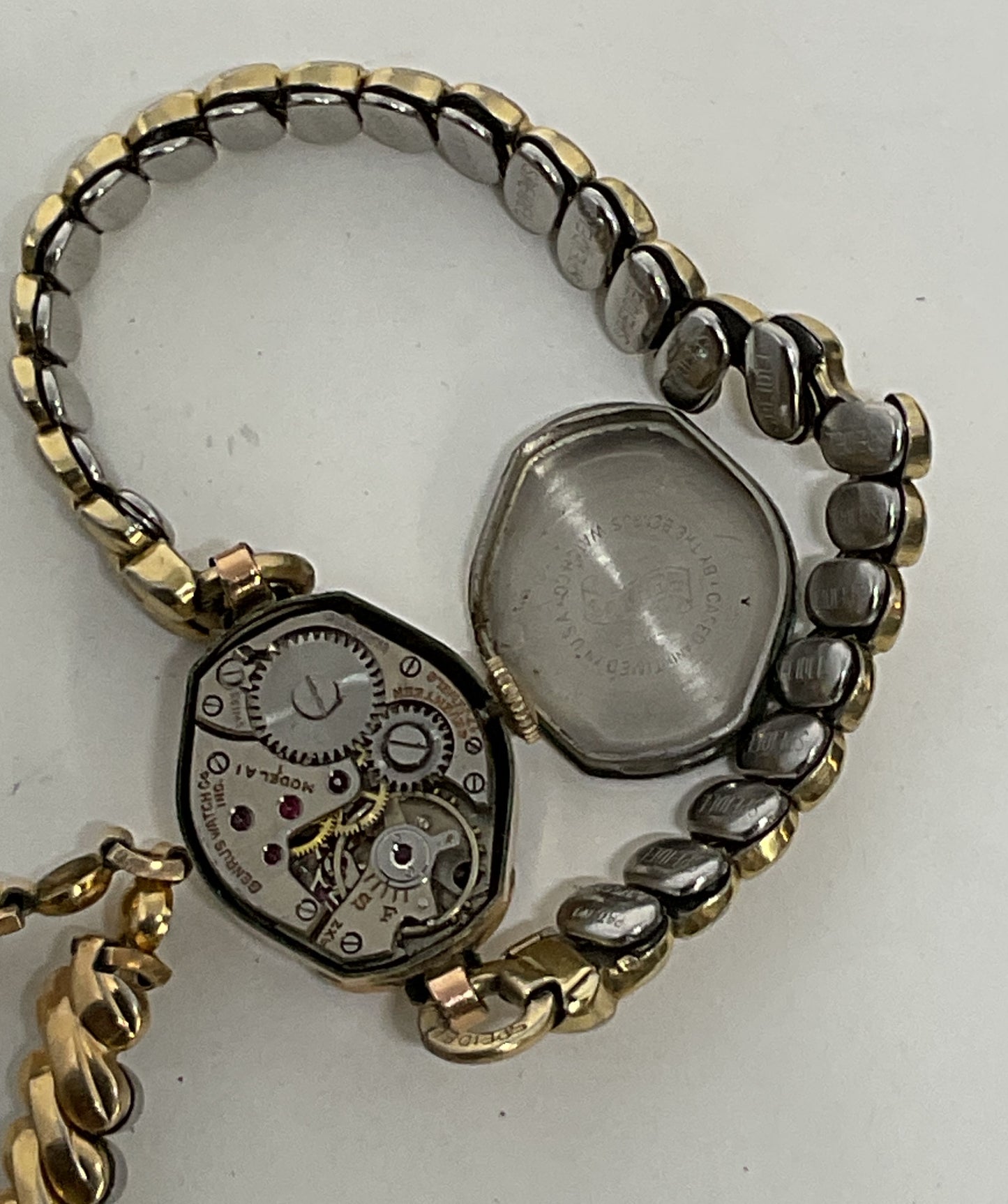 Lot 3 Vintage Watch BENRUS Wakmann Roymart Gold Plated