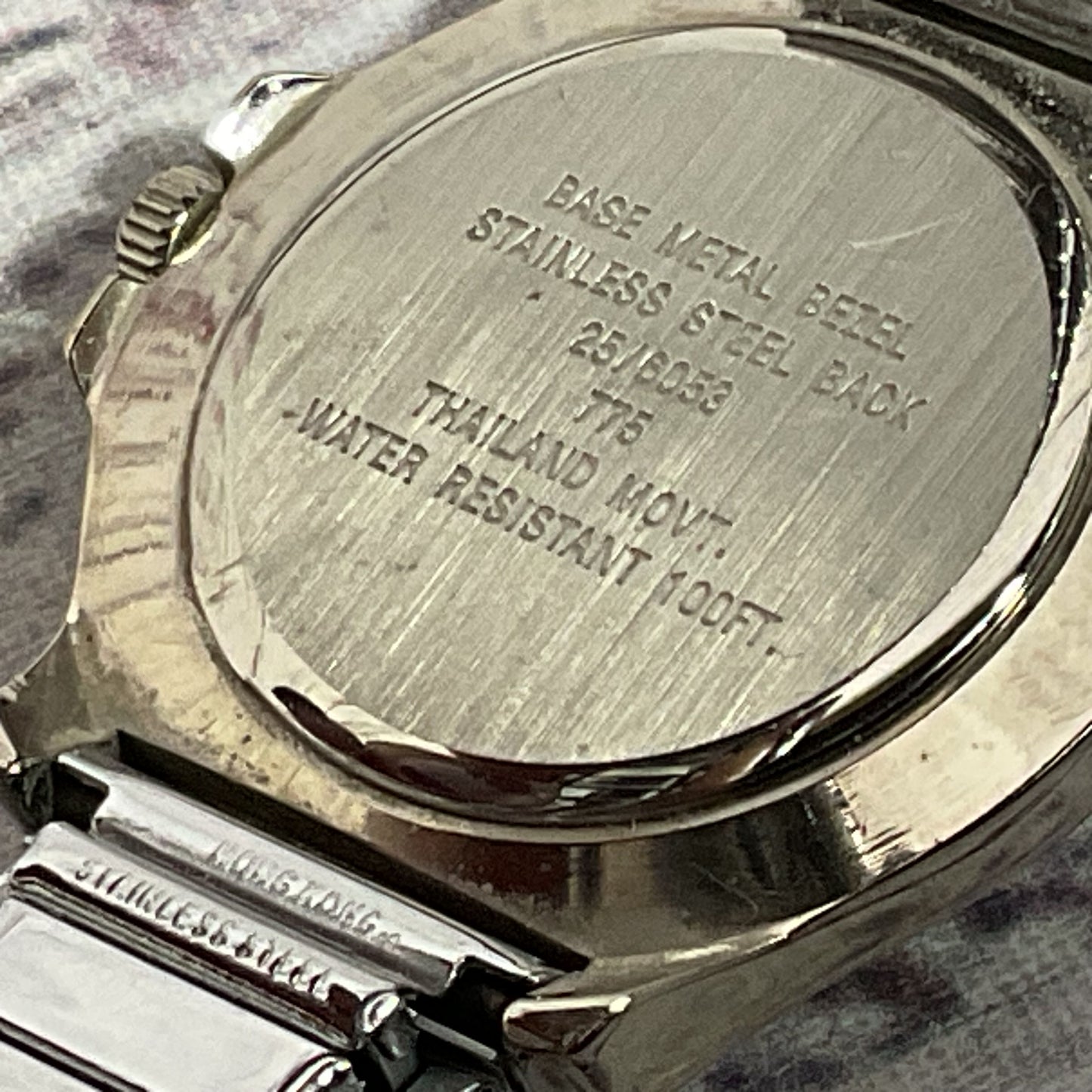 AMITRON 25/6053 Pro All Sport Women's Silver Tone Watch- NEEDS BATTERY