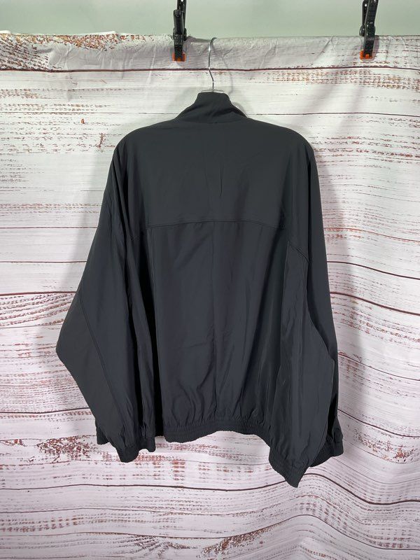 SKINS Men's Black Zip Up Jacket Size 3X Nylon