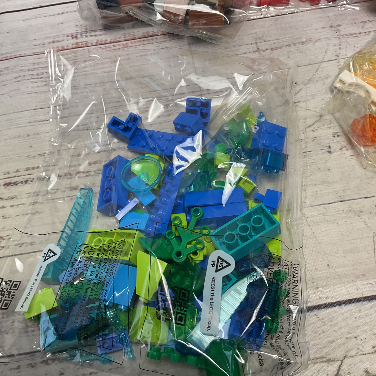 Lego 11013 Classic Creative Transparent Bricks