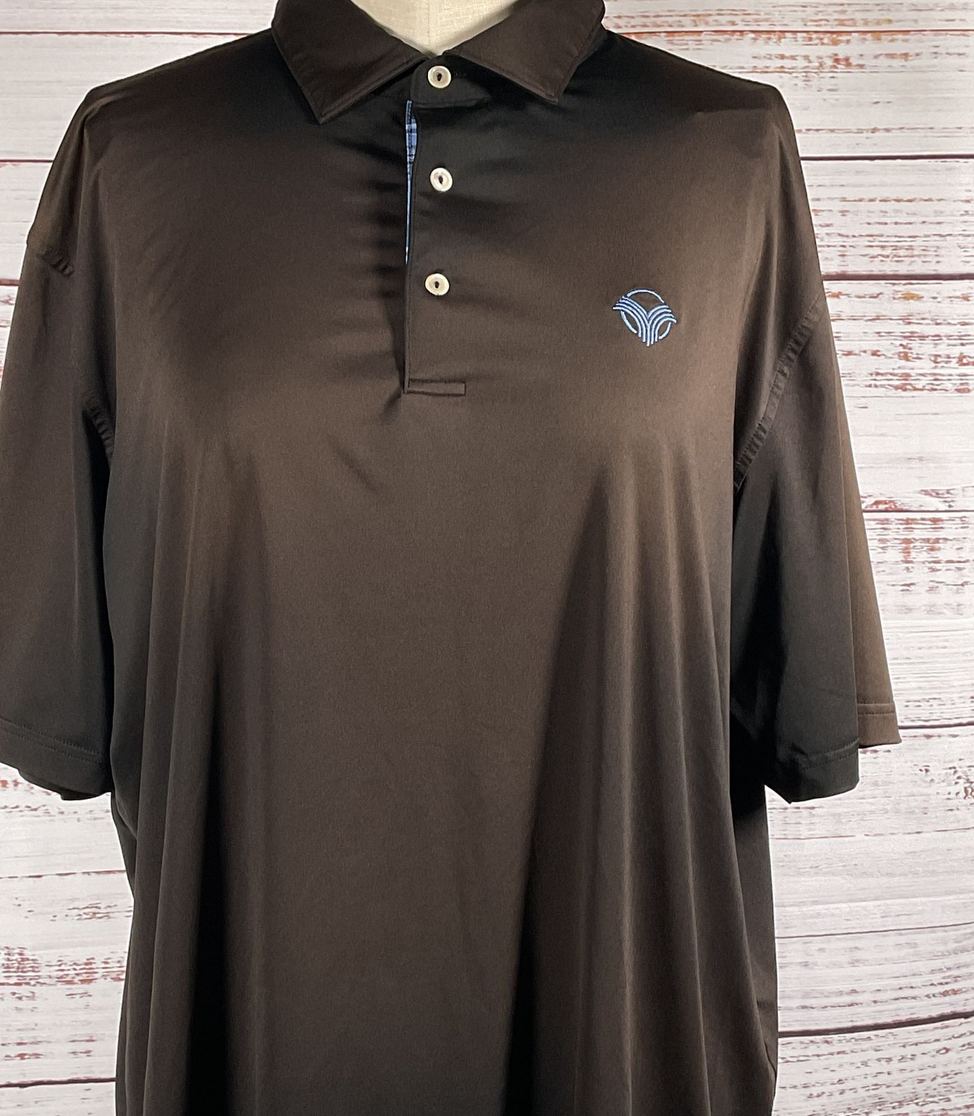Peter Miller Summer Comfort Polo Shirt Brown XL