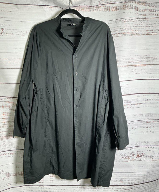 Women's Eskandar Black Shirt Dress Size 2/Size L