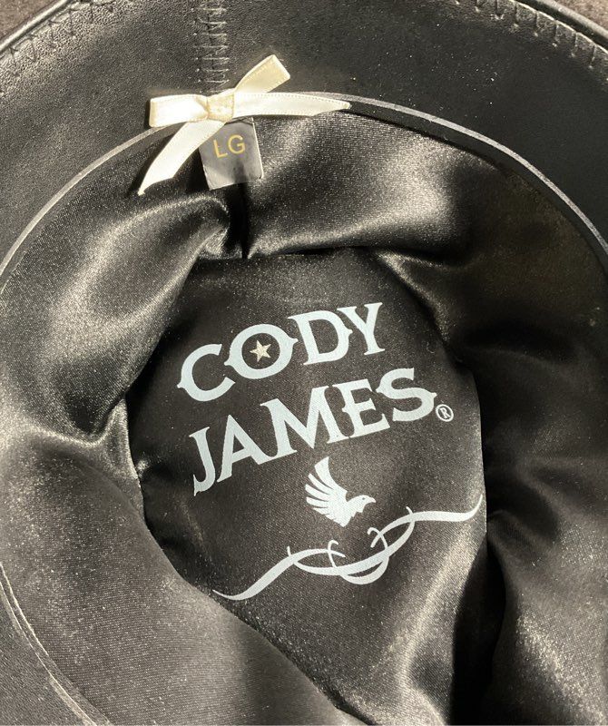Cody James Men's Dark Brown Wool Cowboy Hat Size L