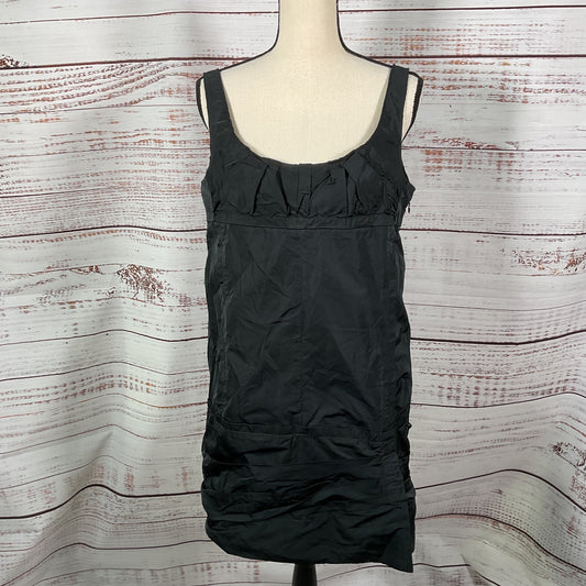 Nina Ricci Black Ruffled Bow Tie Tank Dress - Size 42