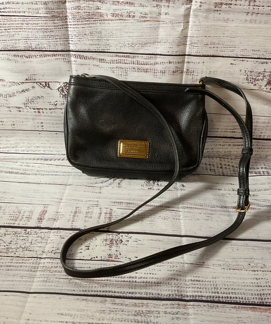 Marc by Marc Jacobs Black Leather Crossbody Shoulder Bag
