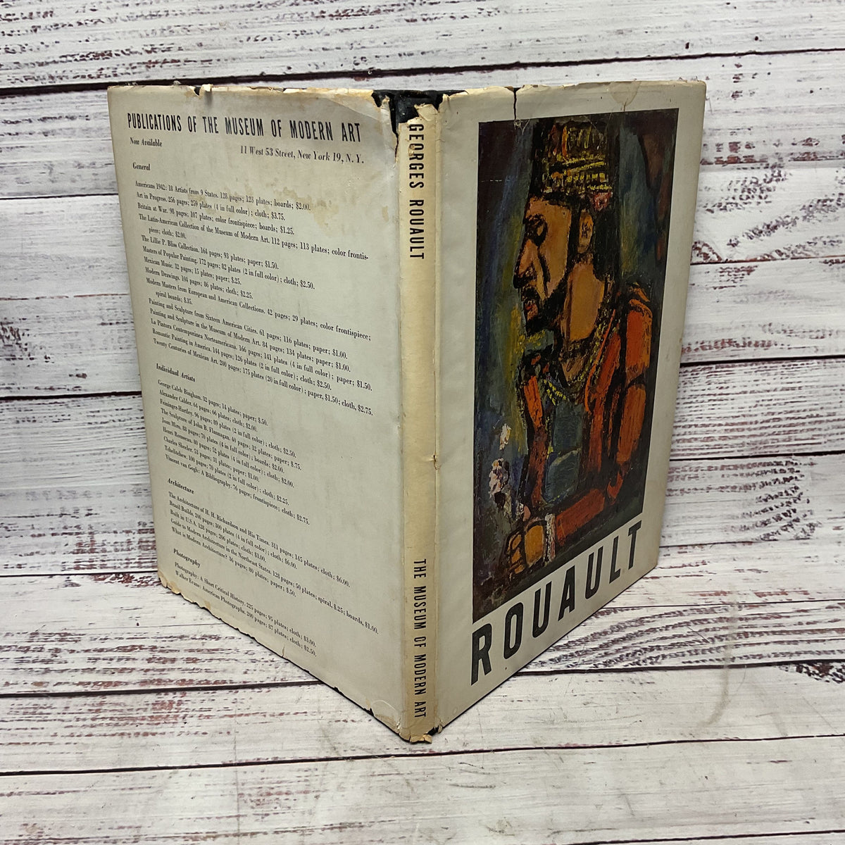 Georges Rouault: Paintings And Prints The Moma 1945 Hard Cover Book