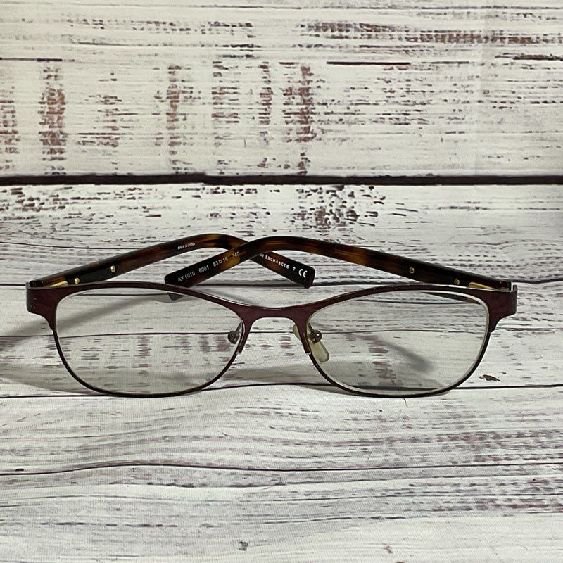ARMANI EXCHANGE AX-1010 6001 Brown Eyeglasses- 53[ ]16 140- FRAMES ONLY