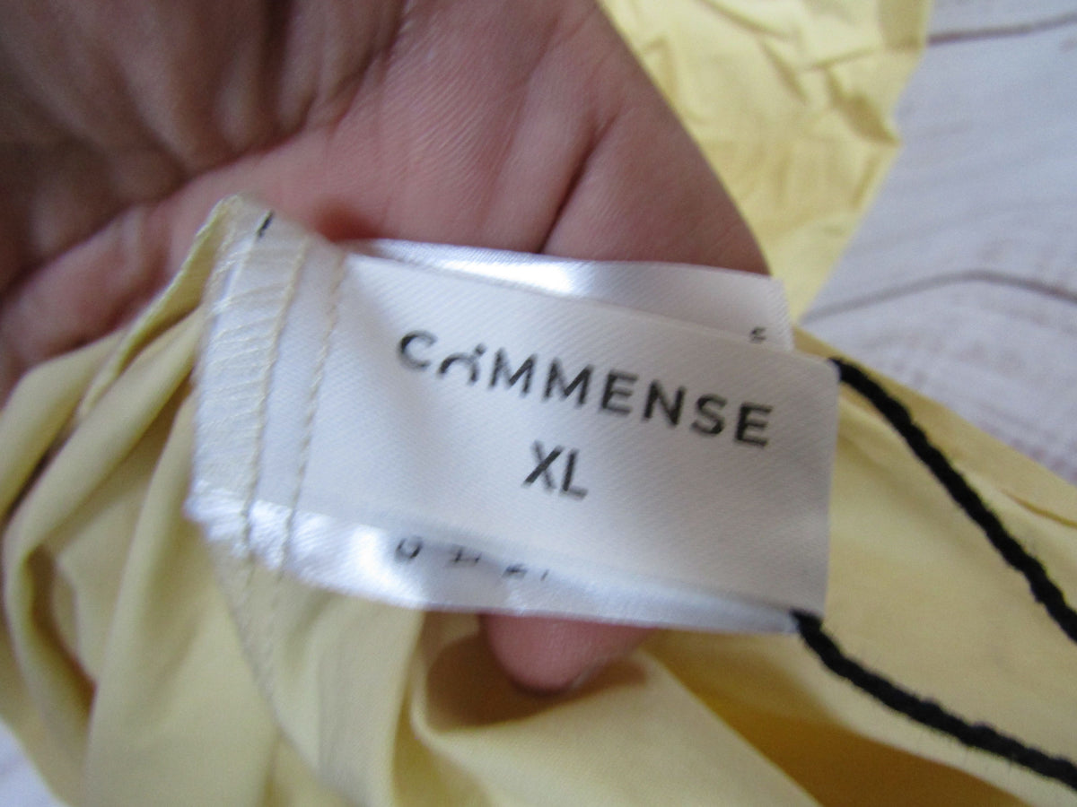 Commense Women's Yellow Dress Size XL