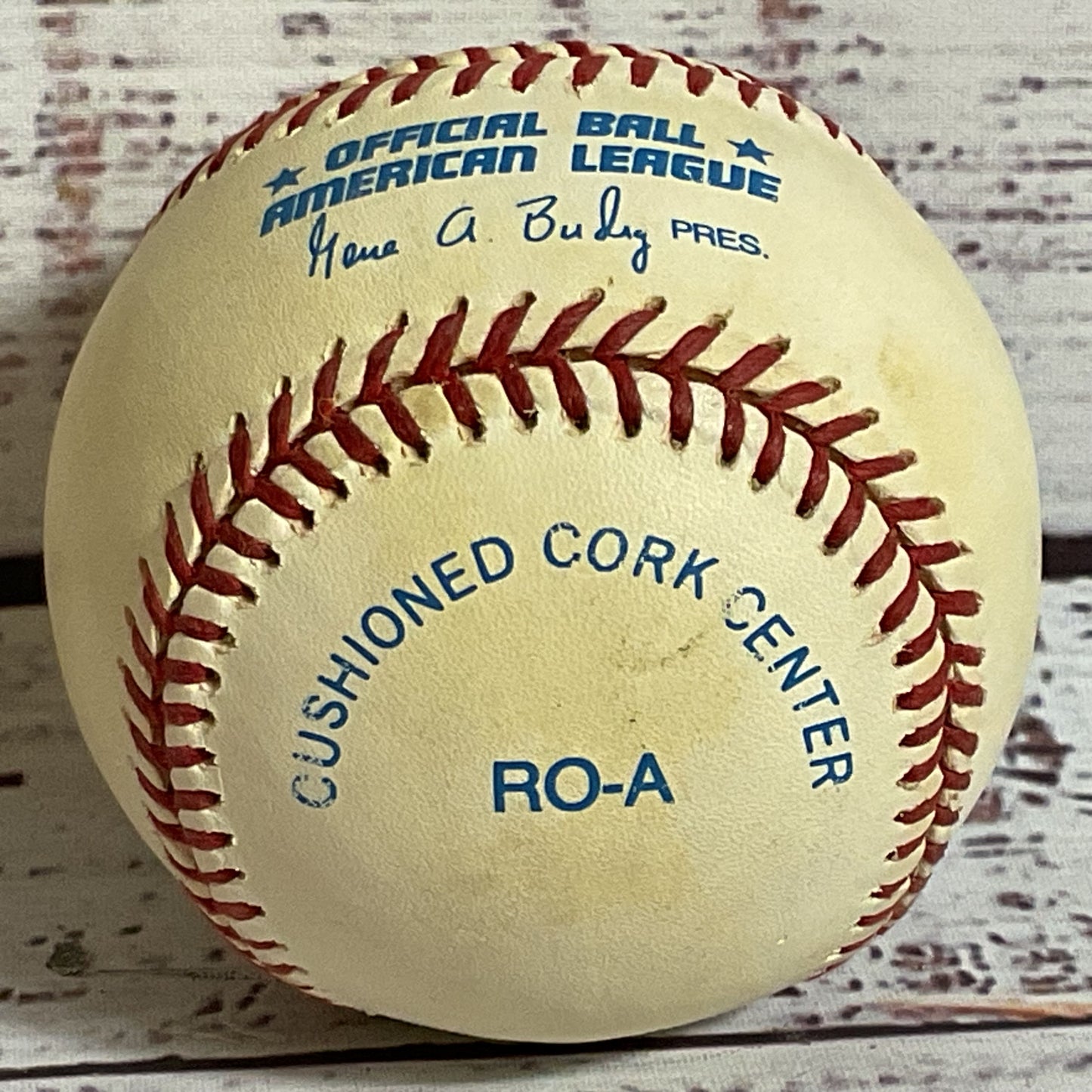 Signed MLB BRADY ANDERSON Rawlings Official American League Baseball