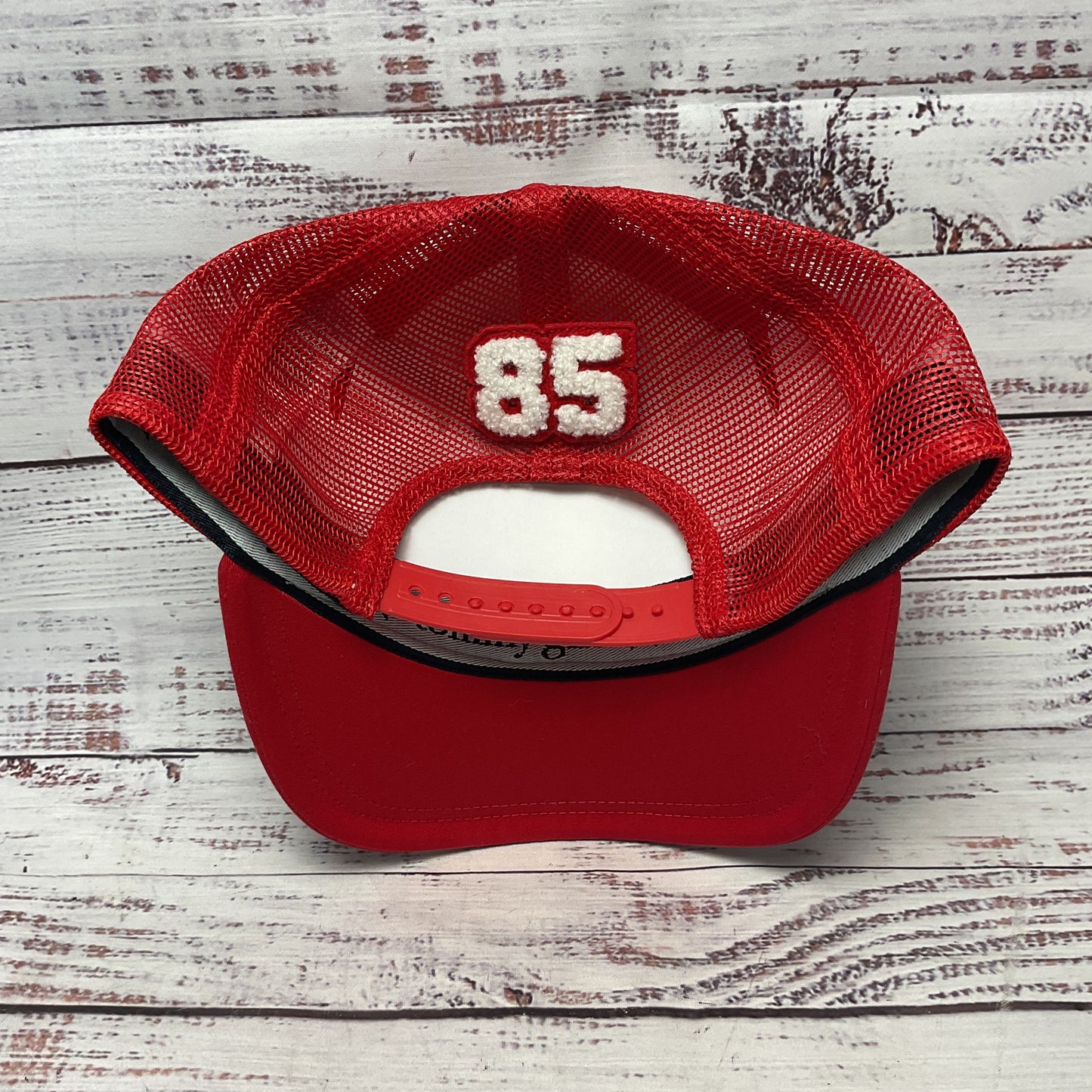 Tommy Hilfigure Jeans Tommy Girl Trucker Cap Red Hat - Size OS