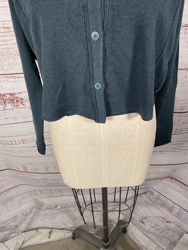 Transit Par-Such Women's Cashmere Silk Blend Buttoned Sweater Size 2