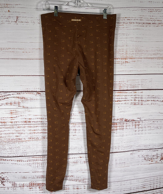 Nike Air High-Rise Printed Tights Brown L