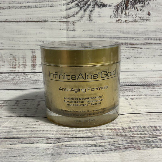 Infinite Aloe Gold Anti-Aging Formula Moisturizer Sealed