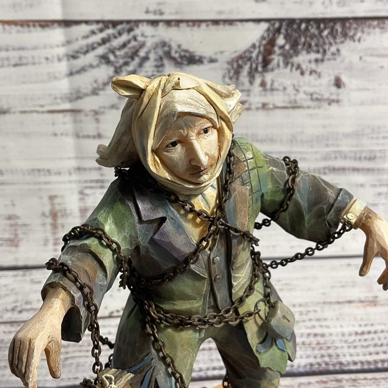 Jim Shore "Link By Link" Jacob Marley's Ghost A Christmas Carol 7" Figurine 2008