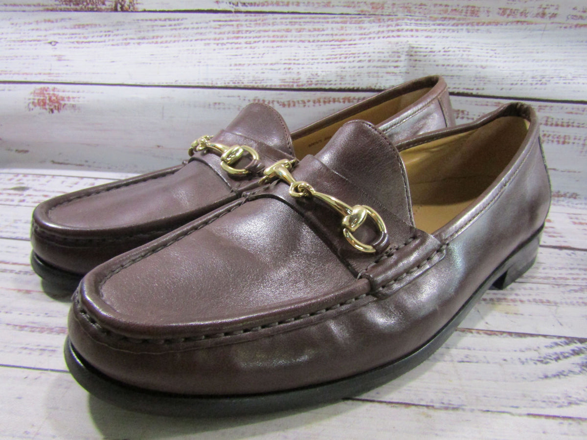 Cole Haan Ascot II Men's Brown Leather Horsebit Loafers Size 8 C02497