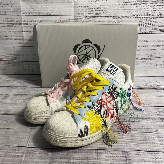 Adidas Sean Wotherspoon Super Earth AEC Embroidered Sneaker Men 5.5/Women 6.5
