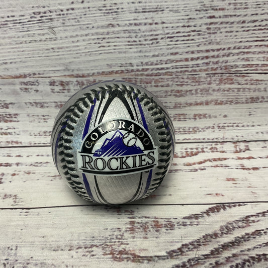 Rawling Colorado Rockies Silver Purple Baseball 2009
