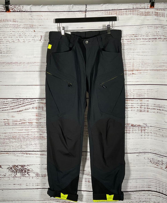 Men's Haglofs Black Rugged II Mountain Pant - Size Medium