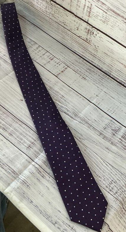 NWT Men's Paul Smith Purple Polka Dot Tie