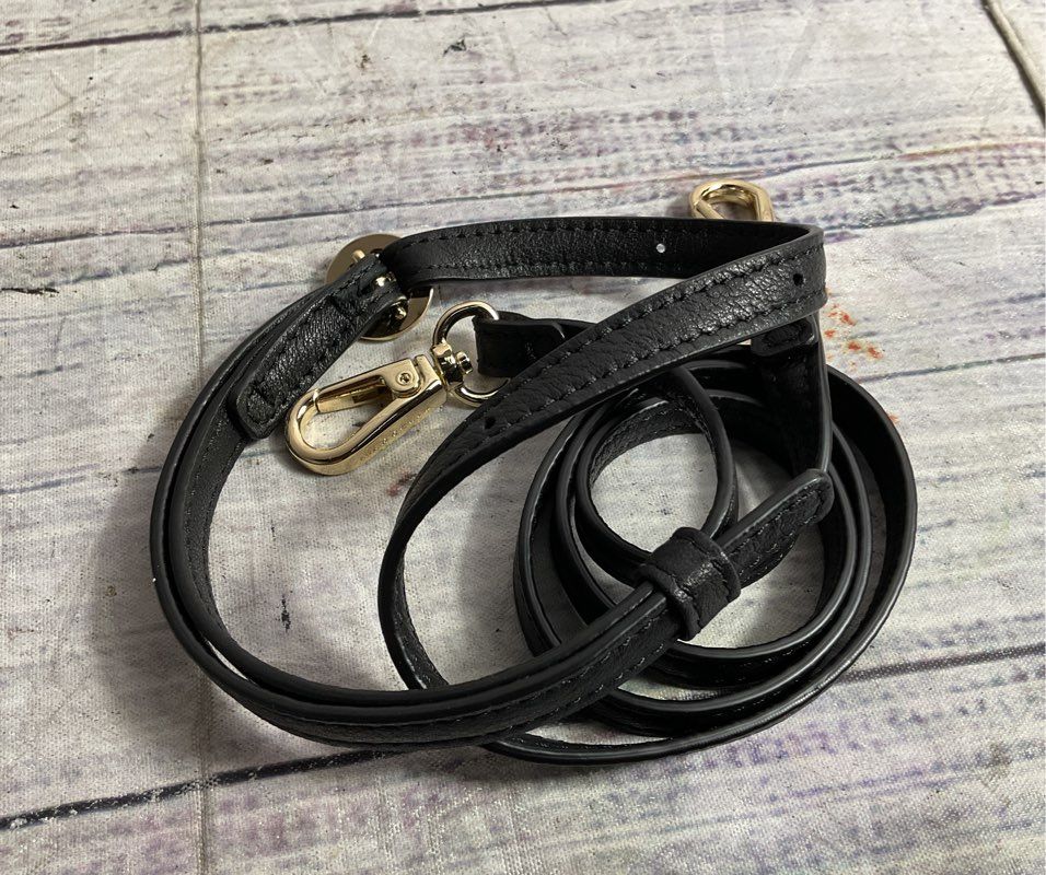 Marcella Luna European Leather Convertible Crossbody Black