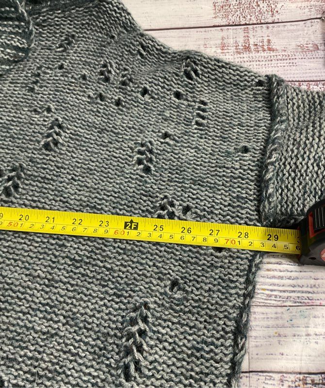 Sarah Pacini Oversized Knit Avant Garde Wool Blend High Neck Long Tunic Sweater