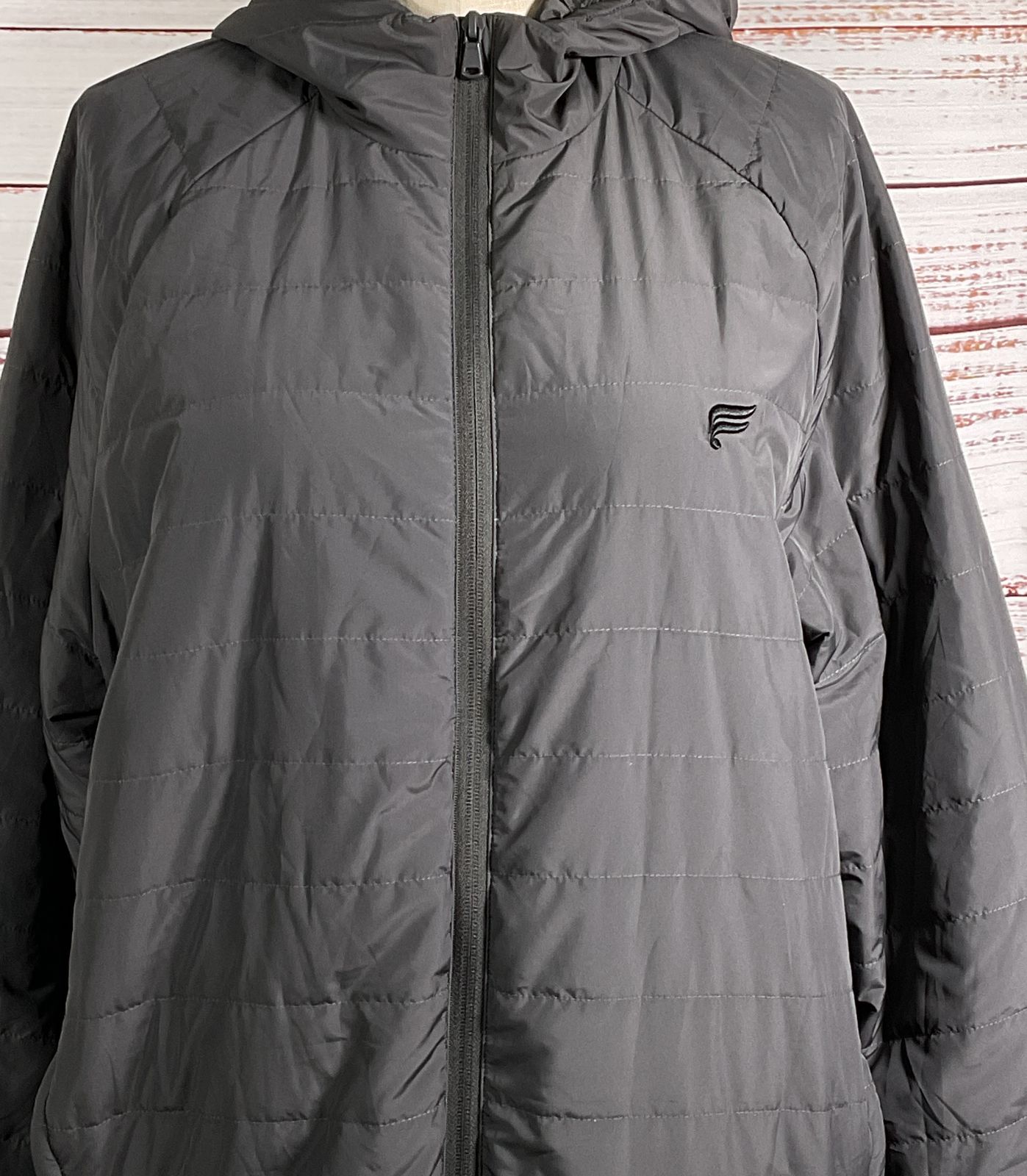 Fabletics The Commuter Light Fill Jacket Oynx M