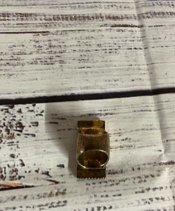Jenny Bird Silver Tone size 6 Ring