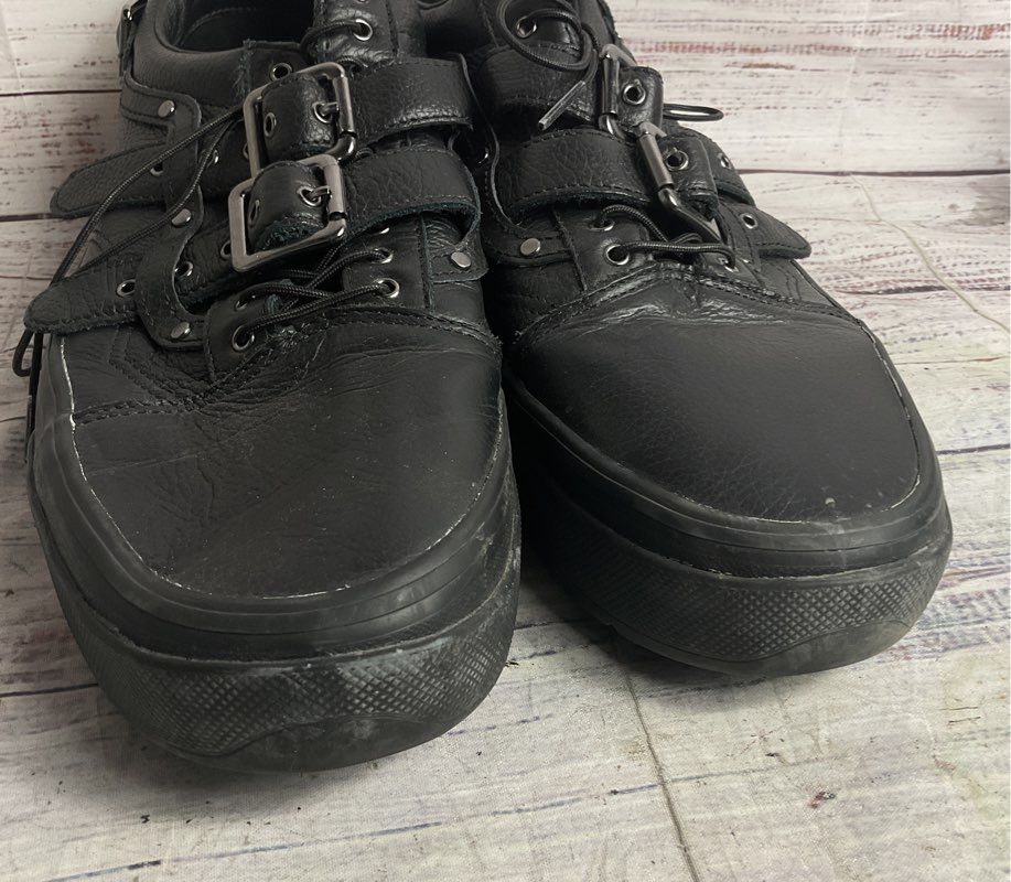 Efron Danzig x Vans Premium Old Skool Femme Meets Punk Sneakers Black 13