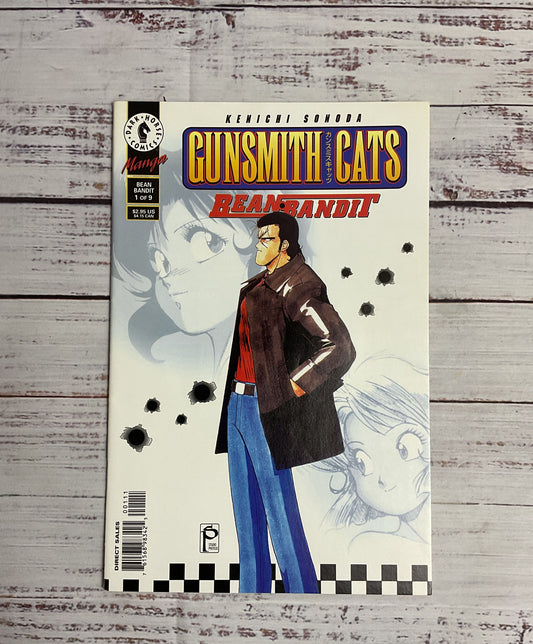 1999 Gunsmith Cats: Bean Bandit: Kenichi Sonoda Vol #1-5 of 9 Dark Horse Comics