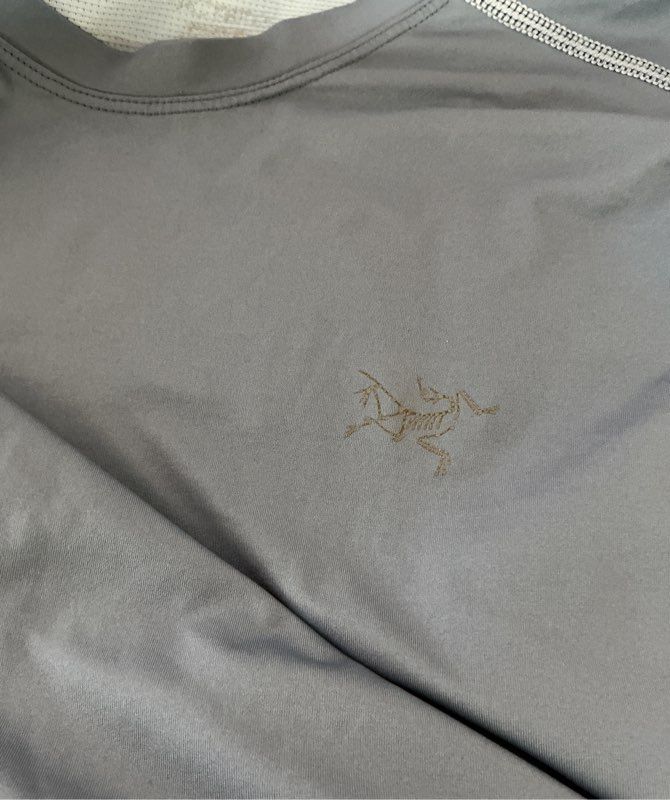 Men's Arc'Teryx Cormac Crew Bluegray Shirt Size M