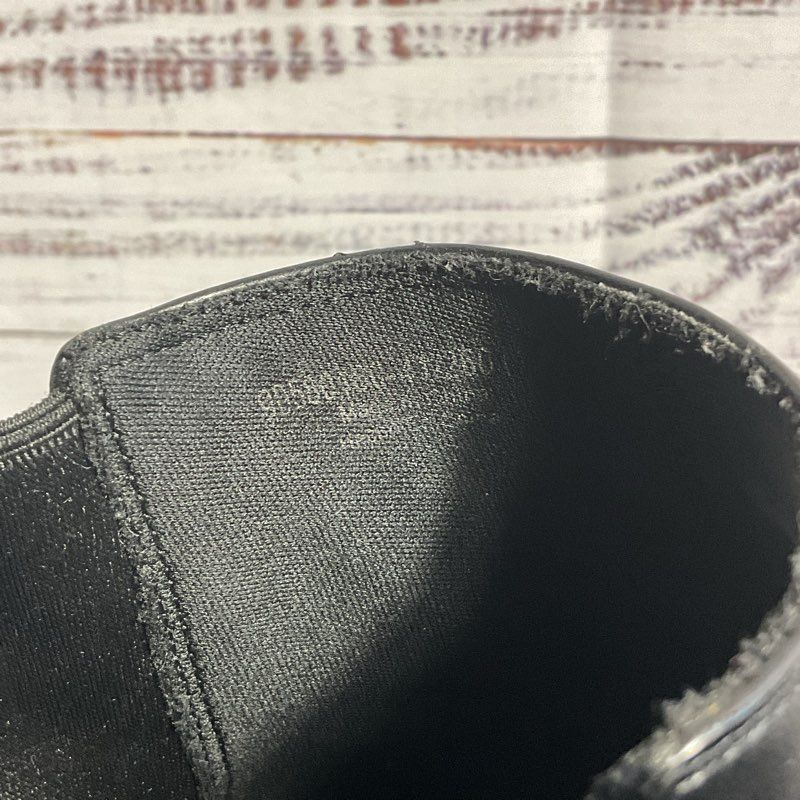 Charles & Keith Black Leather Platform Chelsea Boot Men's Size 11