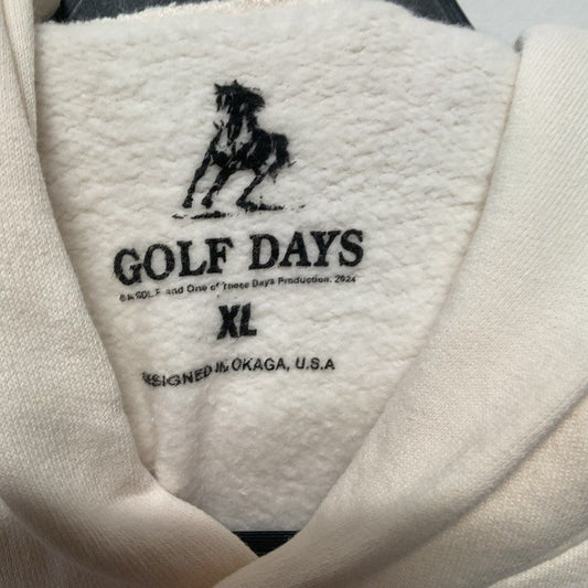 Golf Days Tyler The Creator Austin City Limits ACL Texas White Hoodie Sz XL 2/4