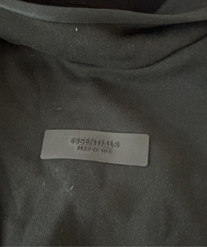 Men's Fear of God Black Hoodie Size L