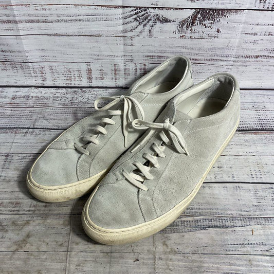 Common Projects Achilles Low Grey Suede Sneaker Casual Shoe Men 12.5