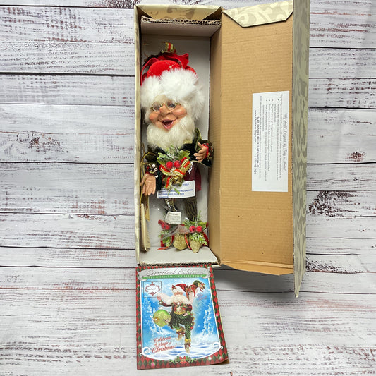 Mark Roberts Christmas Ornament Elf Wool Beard 215/900 12"