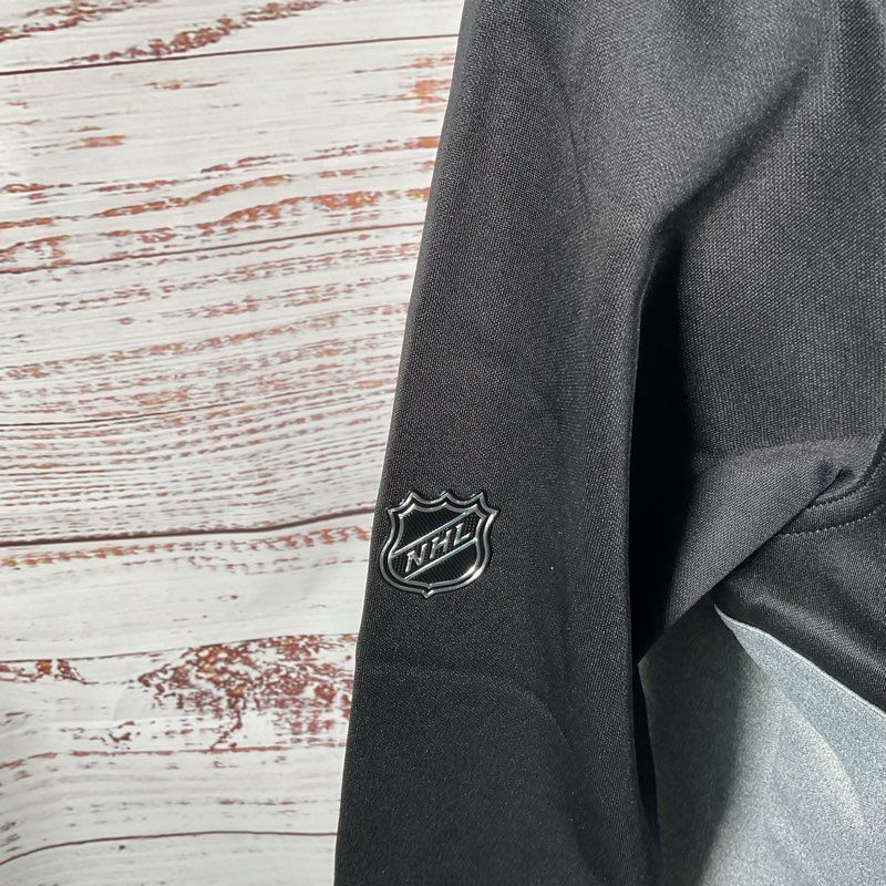 NWT Fanatics LA Kings NHL Authentic Pro 1/2 Zip Hooded Jacket - Size Large