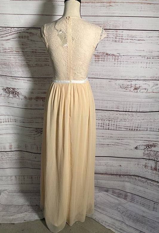 NWT Women's ASOS Buttercream Maxi Dress Size 0