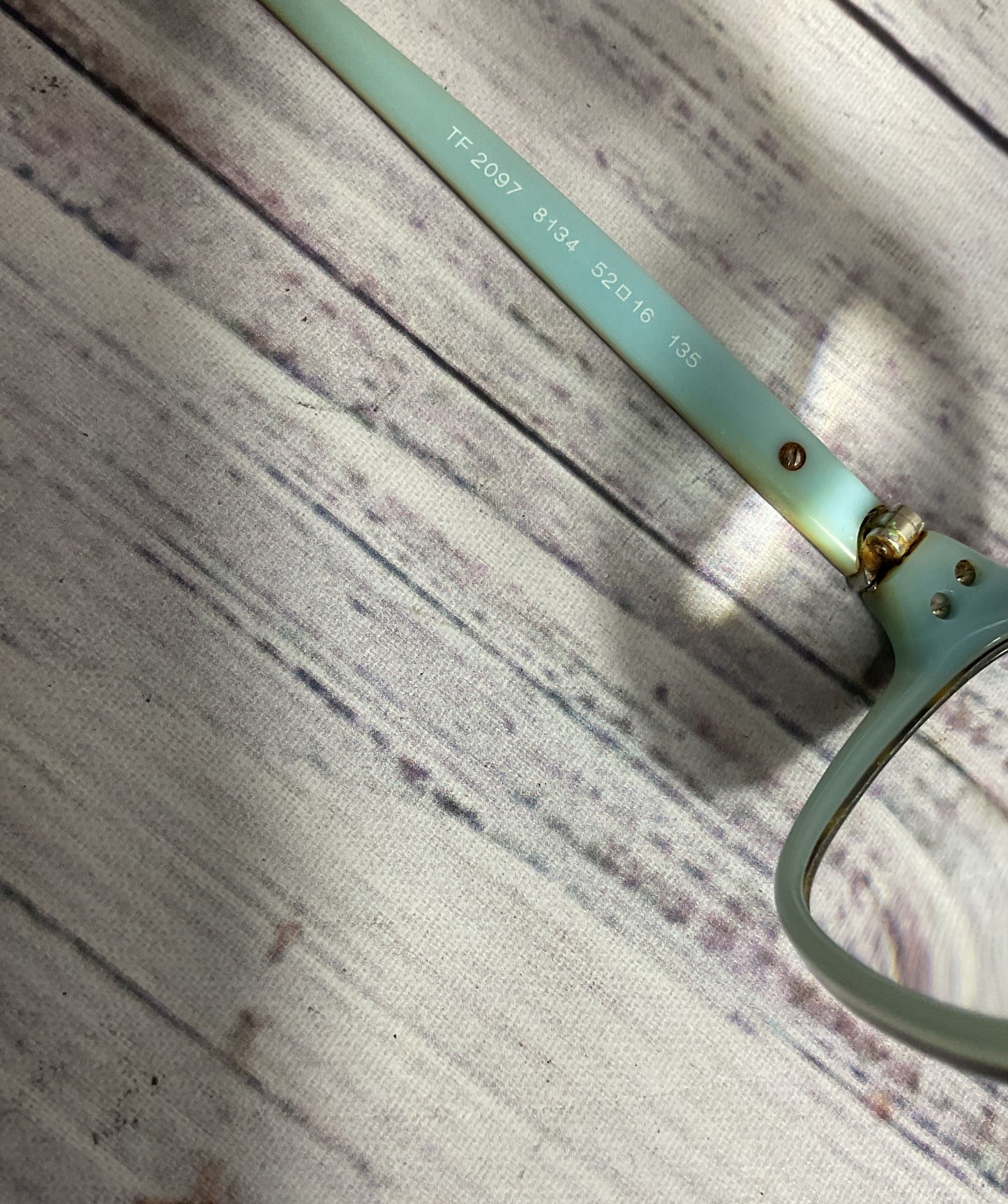 TIFFANY & CO. TF2097 8134 Women's Tortoise/Tiffany Blue Eyeglasses- 52[ ]16 135