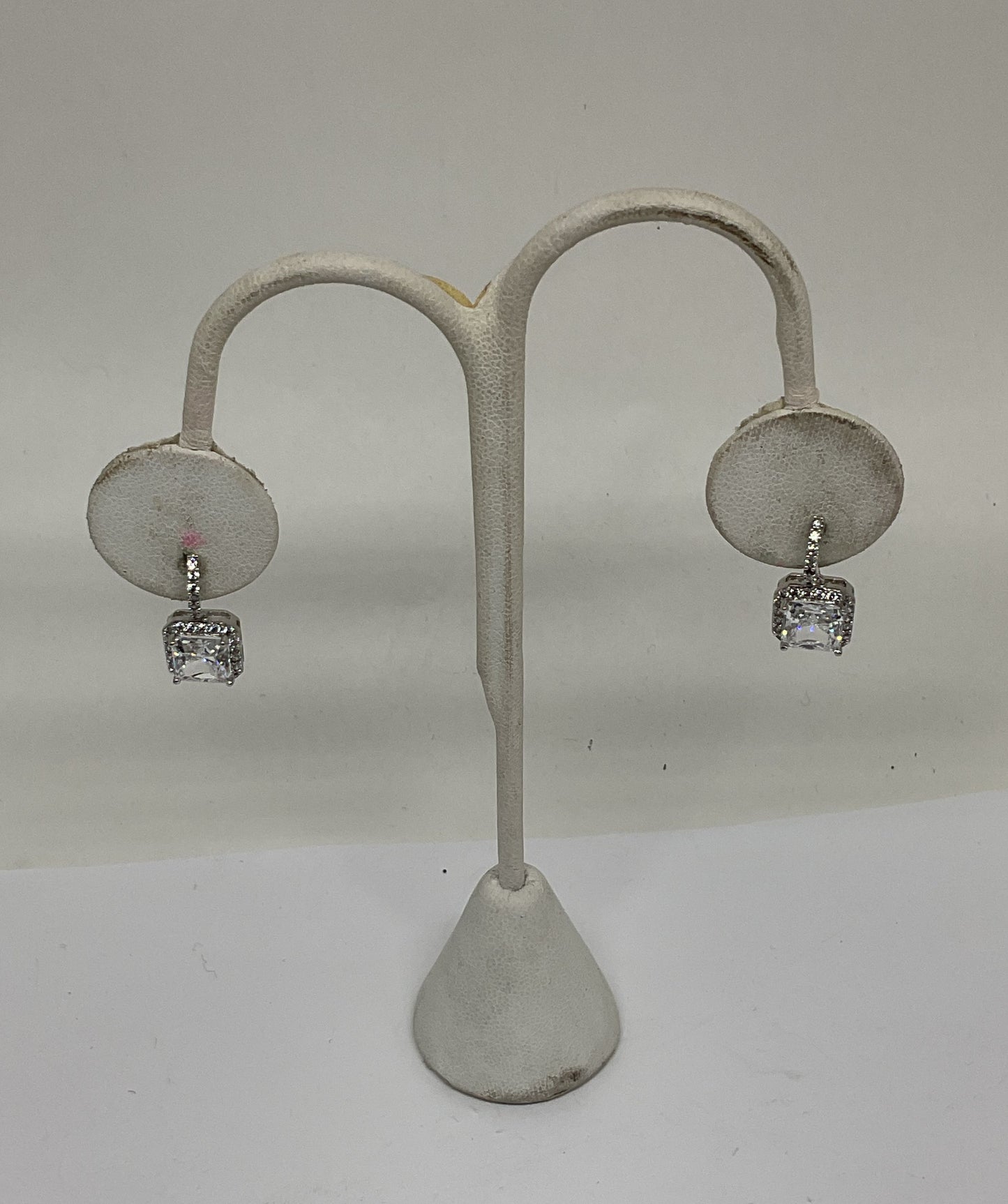 Lot 3 Sterling Silver Earrings with Rhinestones
