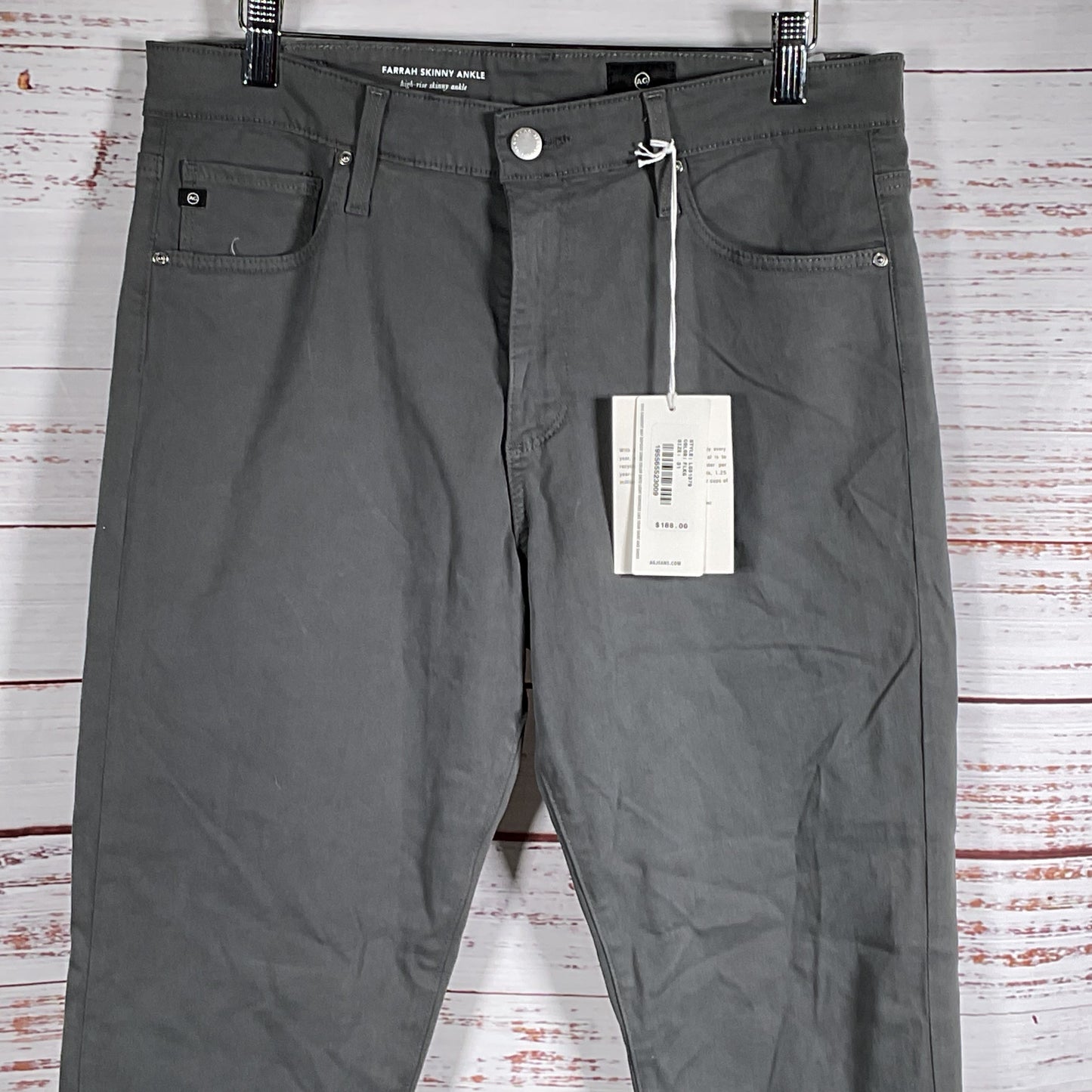 NWT ADRIANO GOLDSCHMIED Men's Farrah Skinny Ankle Jeans- SZ 31W x 31L