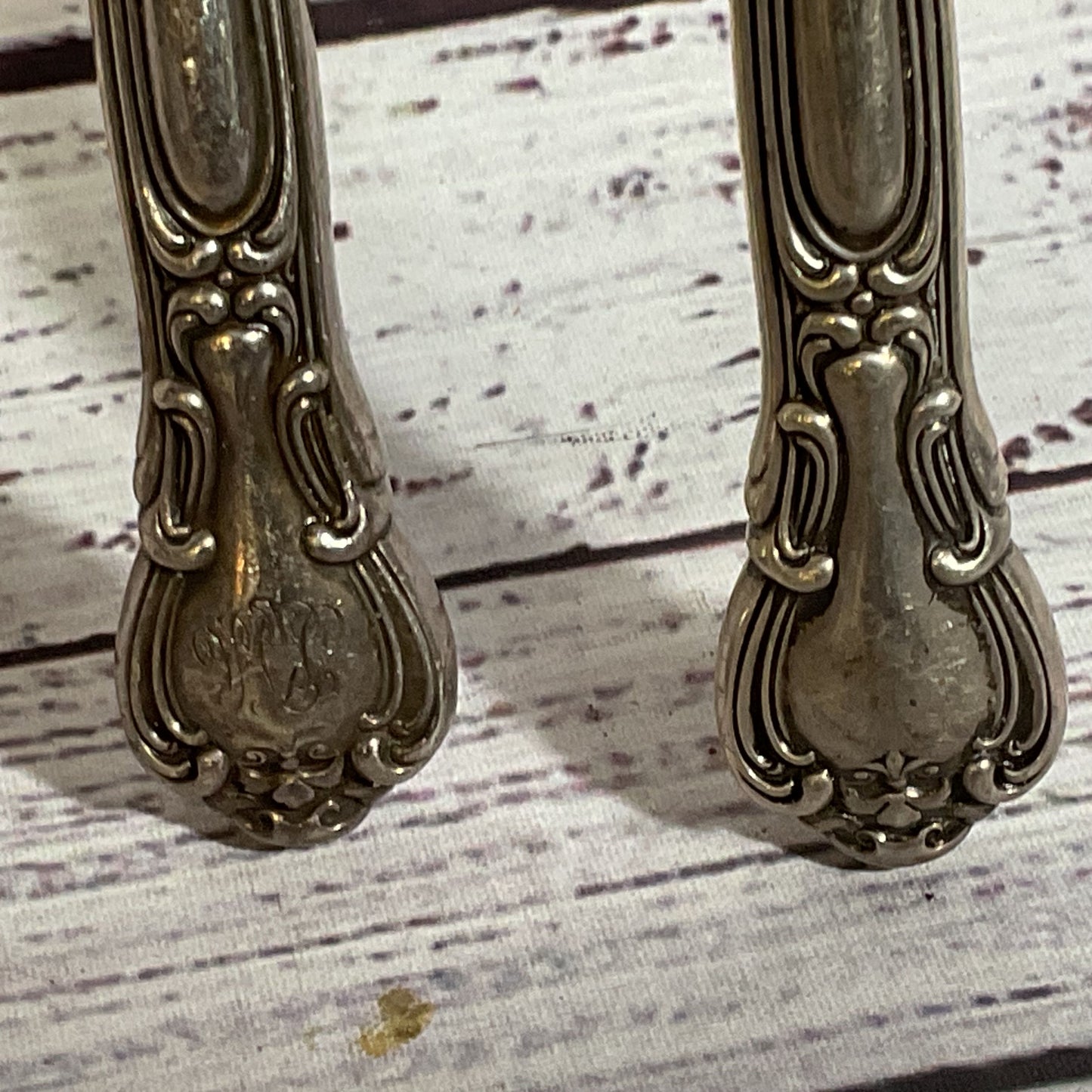VTG. Carving Fork And Knife Sharpener- Monogram